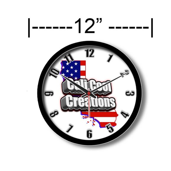 12 INCH Air Jordan Shoes WALL clock NEW nike black clock - Picture 2 of 3